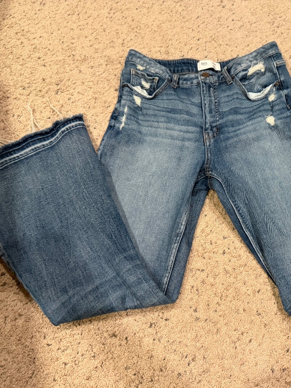 Buckle jeans